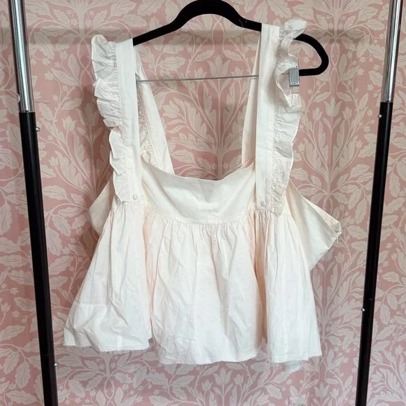 NWT Selkie The Lickety Split Ruffle Apron Top - 5X - Picture 2 of 5